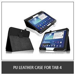 PU Leather Case For Tab 4